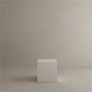 Bev Small Side Table in Ivory