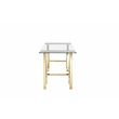 Brady Desk  Extra Small Gold