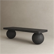 Dani Media Table Extra Large in Black