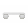 Dani Media Table Extra Large in Ivory