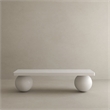Dani Media Table Extra Large in Ivory