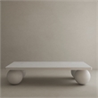 Dani Rectangle Coffee Table Large In Ivory