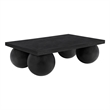 Dani Rectangle Coffee Table Medium In Black