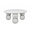 Dani Round Desk Large in Ivory