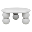 Dani Round Desk Large in Ivory