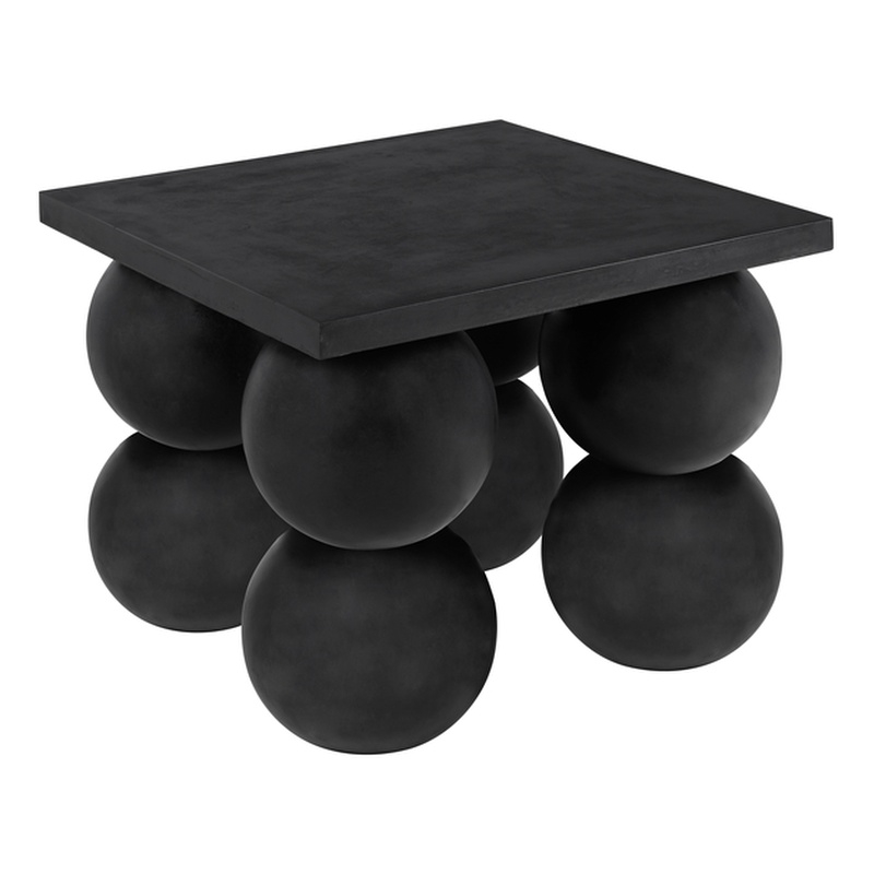 Dani Square Console Small in Black