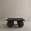 Dani Square Coffee Table Small In Black