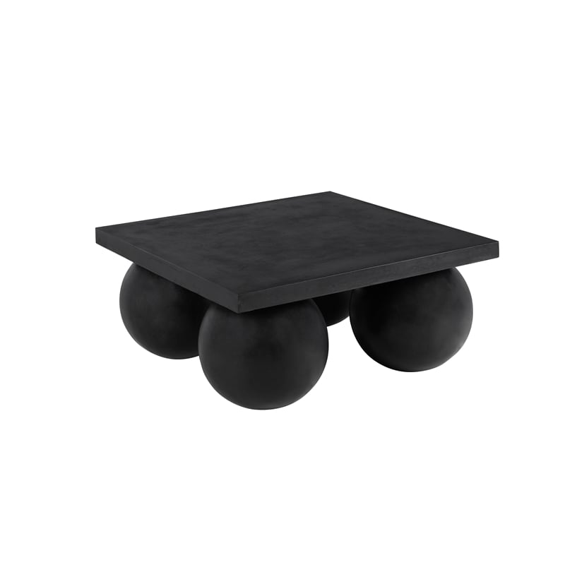 Dani Square Coffee Table Small In Black