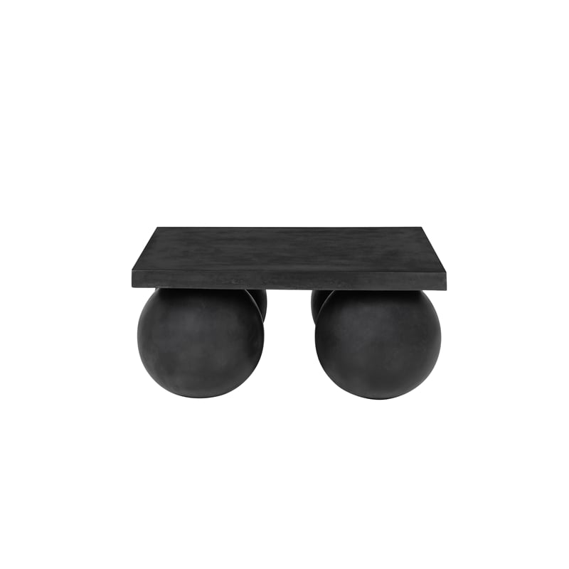 Dani Square Coffee Table Small In Black