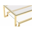 Laurence Coffee Table Small High Polish Gold