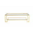 Laurence Coffee Table Small High Polish Gold