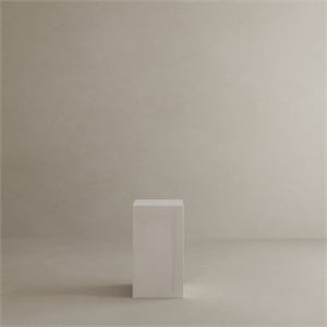Sonny Square Pedestal Low in Ivory