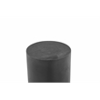 Don Round Pedestal Tall in Black Don Collection Pedestal