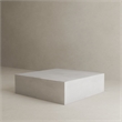Ricky Coffee Table Large in Light Grey Bev Collection Coffee Table