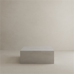 Ricky Coffee Table Large in Light Grey Bev Collection Coffee Table