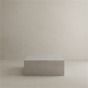 Ricky Coffee Table Small in Light Grey Bev Collection