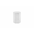Tubbs Hexagon Pedestal Low in Ivory