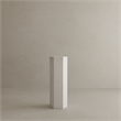 Tubbs Hexagon Pedestal Tall in Ivory