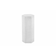Tubbs Hexagon Pedestal Tall in Ivory