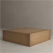 Lucy Coffee Table in Brushed Brass