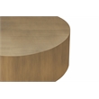 Uno Coffee Table in Brushed Brass Steel