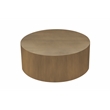 Uno Coffee Table in Brushed Brass Steel