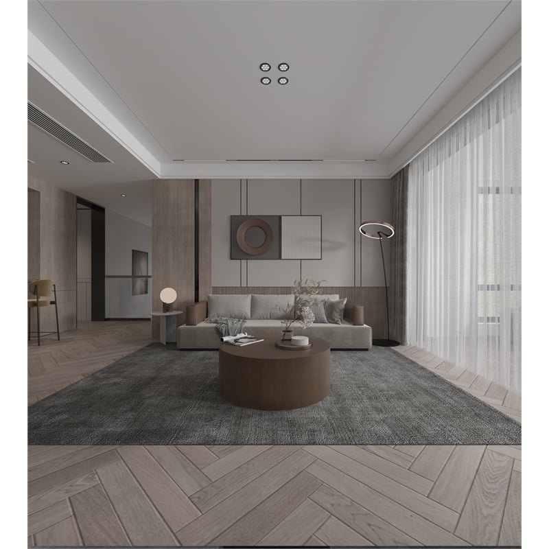Uno Coffee Table in Brushed Brass Steel