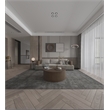 Uno Coffee Table in Brushed Brass Steel