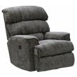 Atkins Power Wall Hugger Recliner in Gray Polyester Fabric