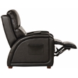 Catnapper Decompress Power Zero Gravity Recliner in Italian Black Leather