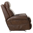 Catnapper Danny Brown Leather Power Rocker Recliner with Therapeutic Massage