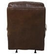 Catnapper Danny Brown Leather Power Rocker Recliner with Therapeutic Massage