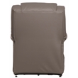 Catnapper Hewitt Power Lift Lay-Flat Recliner with Gray Disinfectable PU Fabric