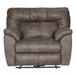 Catnapper Thompson Power Wall Hugger Recliner in Brown Polyester Fabric