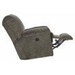 Catnapper Maxim Power Recliner in Soft Charcoal Gray Polyester Fabric