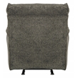Catnapper Maxim Power Recliner in Soft Charcoal Gray Polyester Fabric