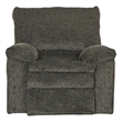Catnapper Maxim Power Recliner in Soft Charcoal Gray Polyester Fabric