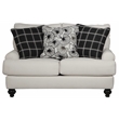 Catnapper Cora Loveseat in Plush Ecru 