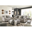 Catnapper Hardy Farmhouse Casual 2 Piece Sofa and Loveseat Set in Gray Fabric