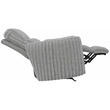Daydream Power Rocker Recliner with USB Charging & Faux Fur in Gloucester Gray