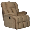 Catnapper Cloud 12 Power Lay Flat Chaise Recliner in Camel