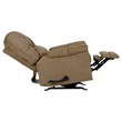 Catnapper Winner Rocker Recliner in Mocha Brown Polyester Microfiber Fabric