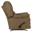 Catnapper Winner Rocker Recliner in Mocha Brown Polyester Microfiber Fabric