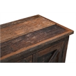 Taran Designs Milton 6-door Solid Wood Sideboard in Dark Brown