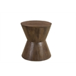 Taran Designs Maria Solid Wood Coffee Table in Dark Brown