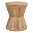 Taran Designs Maria Solid Wood Coffee Table in Brown