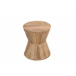 Taran Designs Maria Solid Wood Coffee Table in Brown