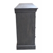 Taran Designs Baker 7-drawer Solid Wood Dresser in Dark Brown