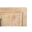 Taran Designs Lawrence 4-door Solid Wood Sideboard in Beige