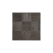 Taran Designs Maria Solid Wood Side Table in Dark Gray